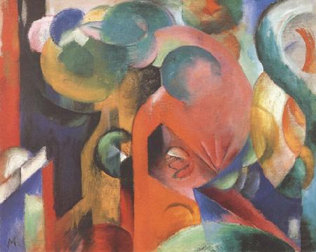 Small Composition iii (mk34), Franz Marc